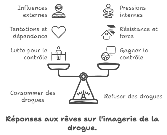 Réponses aux rêves sur la drogue