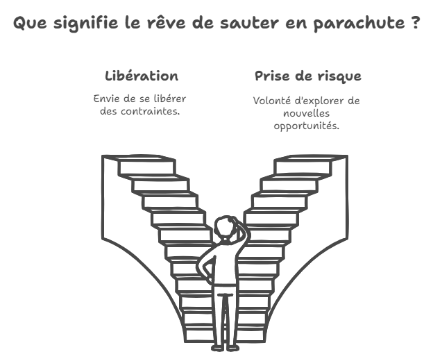 Que signifie le rêve de sauter en parachute ?