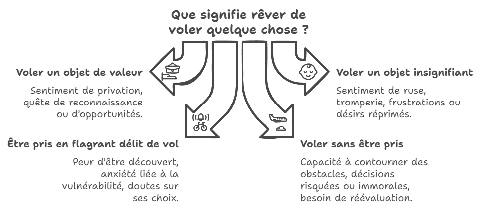 Que signifie rêver de voler quelque chose ? 