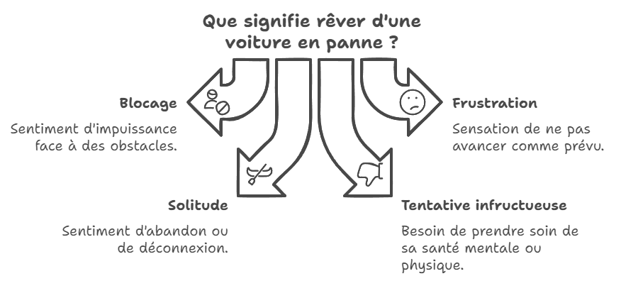 Que signifie rêver d'une voiture en panne ? 