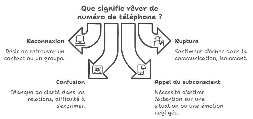 Que signifie rêver de numéro de téléphone ? 