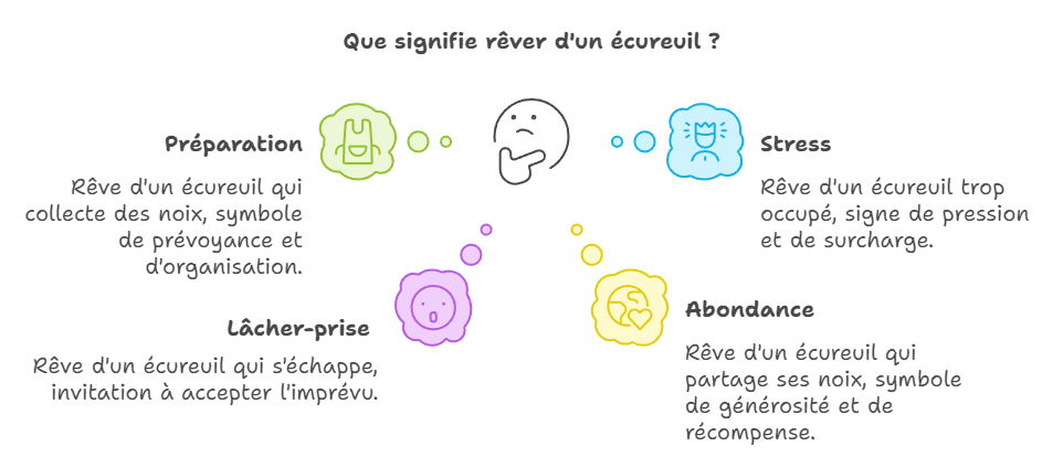 Que signifie rêver d'un écureuil ? 